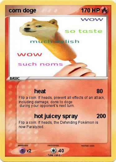 Pokemon corn doge
