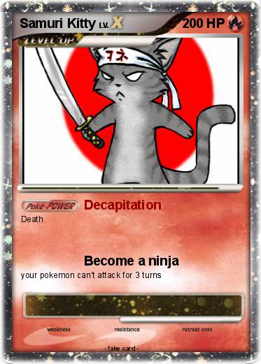 Pokemon Samuri Kitty
