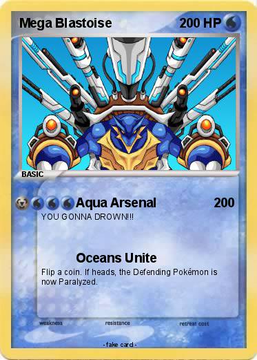 Pokemon Mega Blastoise
