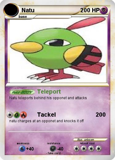 Pokemon Natu