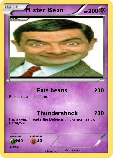 Pokemon Mister Bean