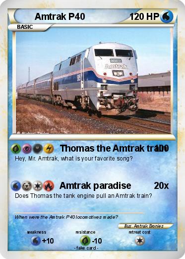 Pokemon Amtrak P40