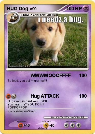 Pokemon HUG Dog