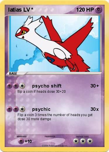 Pokemon latias LV *