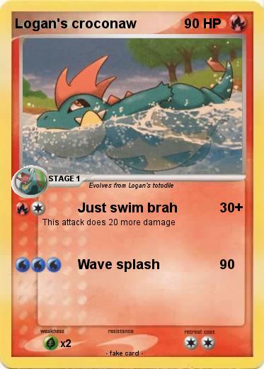 Pokemon Logan's croconaw