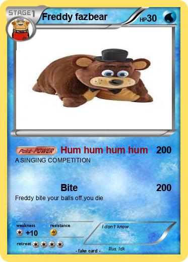 Pokemon Freddy fazbear