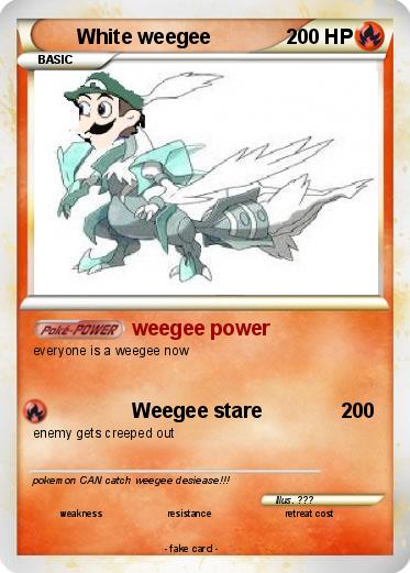 Pokemon White weegee