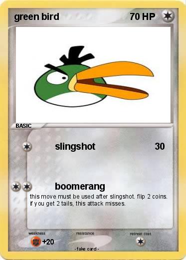 Pokemon green bird