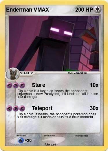 Pokemon Enderman VMAX