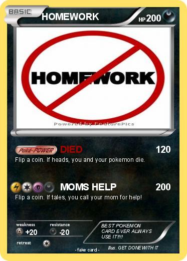 Pokemon HOMEWORK