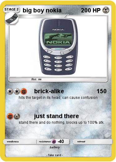 Pokemon big boy nokia