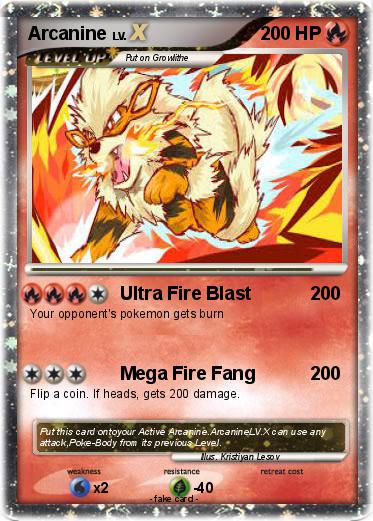 Pokemon Arcanine