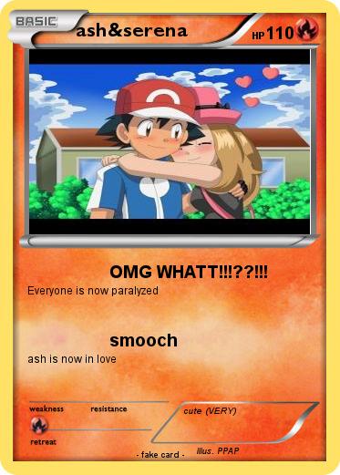 Pokemon ash&serena