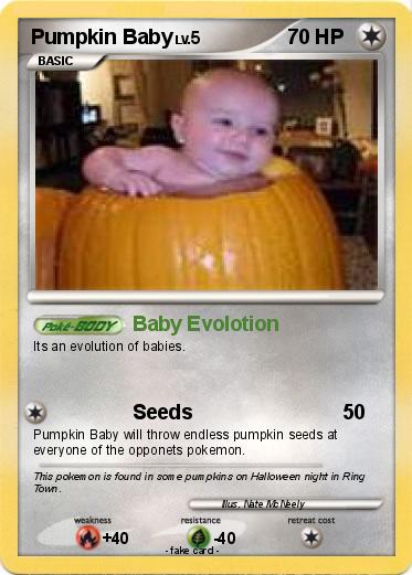 Pokemon Pumpkin Baby