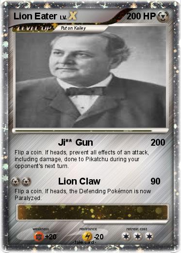 Pokemon Lion Eater
