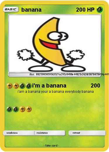 Pokemon banana