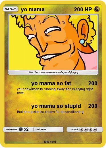 Pokemon yo mama