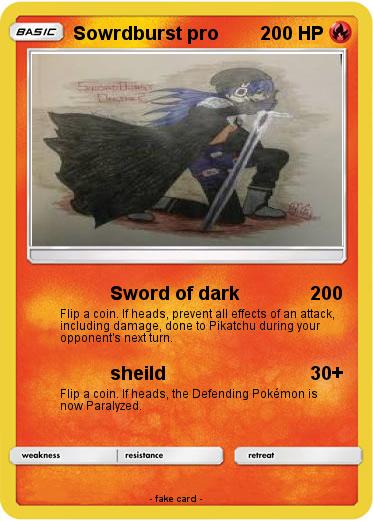 Pokemon Sowrdburst pro