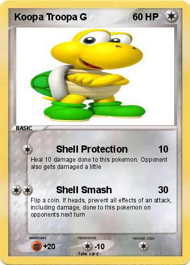 Pokemon Koopa Troopa G