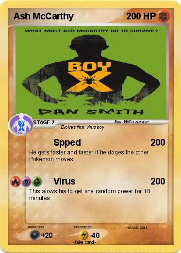Pokemon Ash McCarthy