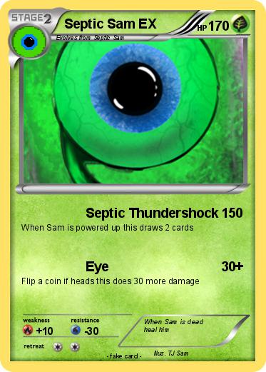 Pokemon Septic Sam EX