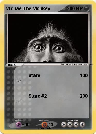 Pokemon Michael the Monkey