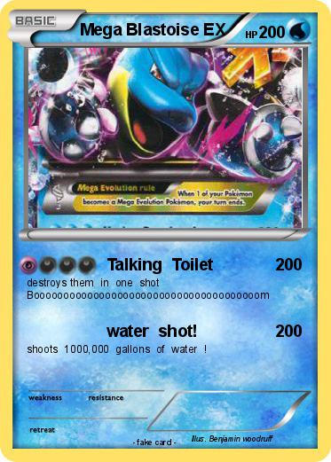 Pokemon Mega Blastoise EX