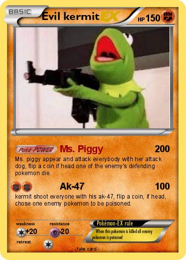 Pokemon Evil kermit