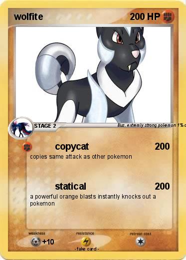 Pokemon wolfite