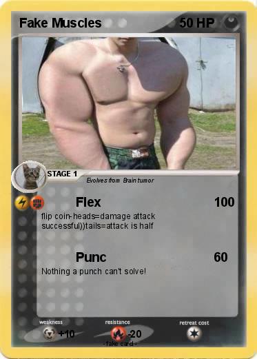 Pokemon Fake Muscles
