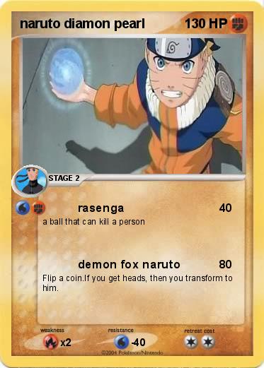 Pokemon naruto diamon pearl