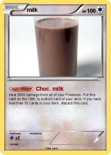 Pokemon milk