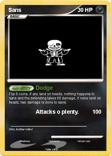Pokemon Sans