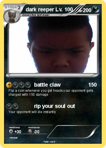 Pokemon dark reeper Lv. 100