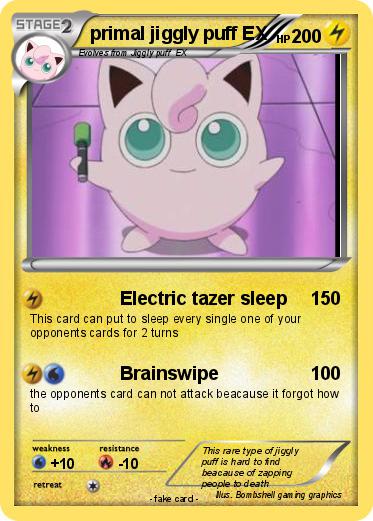 Pokemon primal jiggly puff EX