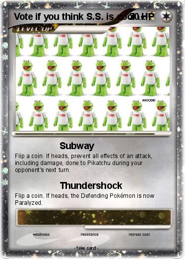 Pokemon Vote if you think S.S. is cool