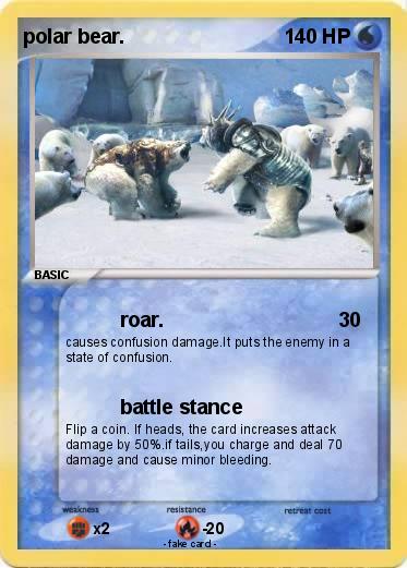 Pokemon polar bear.