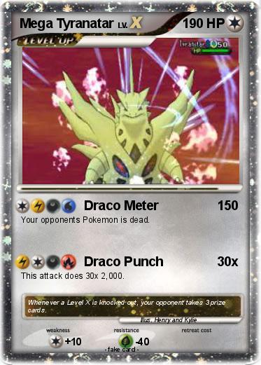 Pokemon Mega Tyranatar