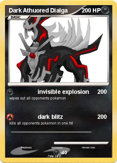 Pokemon Dark Athuored Dialga