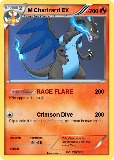 Pokemon M Charizard EX