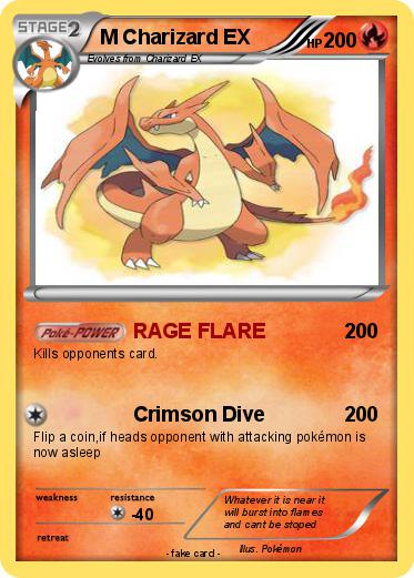 Pokemon M Charizard EX