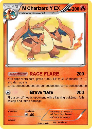 Pokemon M Charizard Y EX