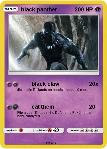 Pokemon black panther