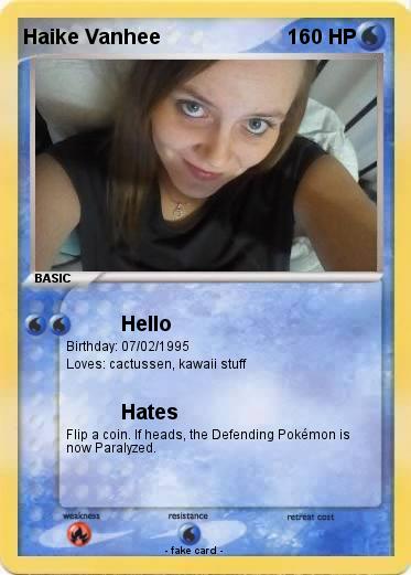 Pokemon Haike Vanhee
