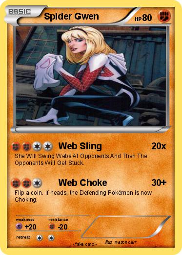 Pokemon Spider Gwen