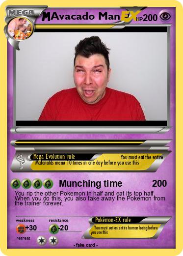 Pokemon Avacado Man