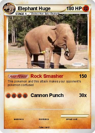 Pokemon Elephant Huge