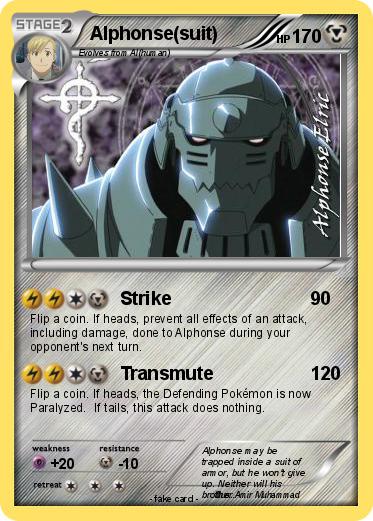 Pokemon Alphonse(suit)