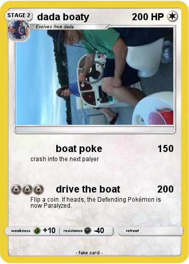 Pokemon dada boaty