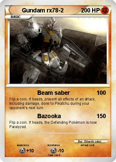 Pokemon Gundam rx78-2